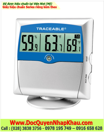 Traceable 4800, Ẩm kế điện tử với dải đo 20%RH đến 95%RH Traceable @ 4800 Digital Humidity /Temperature /Dew Point Meter